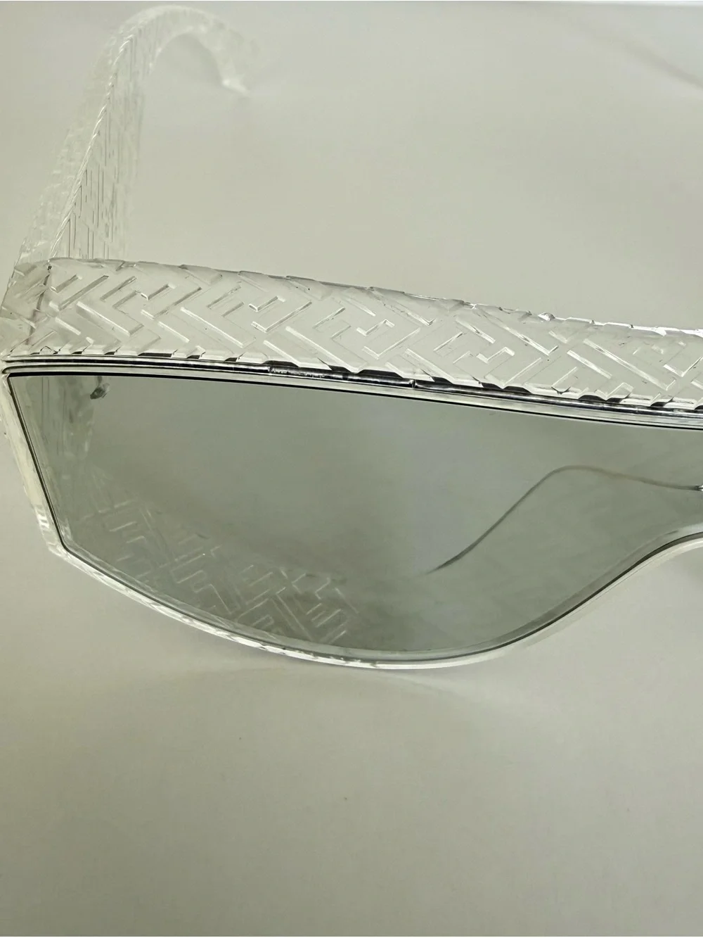 NEW!!! Fendi unisex clear sunglasses FE40128I 26C Authentic